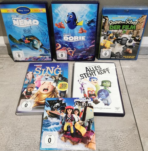 Kinderfilme dvd s - 6x, dvd’s