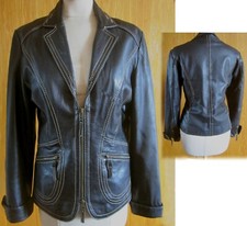 Echtlederjacke/-blazer von BONITA Gr. 36 in Schwarz