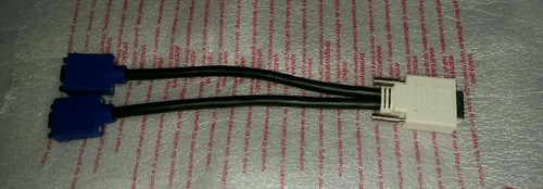Kabel dvi dual vga - zu,