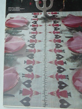 Kreuzstich Stickbild Weihnachten Tischdecke  dänisch Handarbeit Stickvorlage