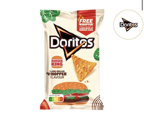 Doritos flame grilled whopper - flame,