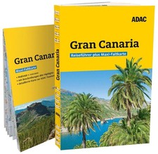 REISEFÜHRER GRAN CANARIA, 2024/25 ADAC plus, + Landkarte, UNGELESEN, wie NEU