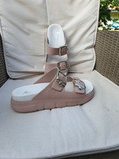 Rieker Damen Pantoletten Sandalen Größe M 38-39 Neu Ohne Karton