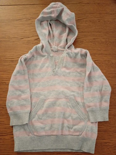 Pullover grau rosa - grau-rosa, gestreift