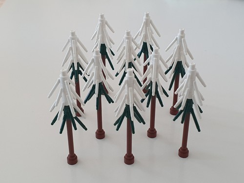 10x lego tannenbaum bäume - 10x,