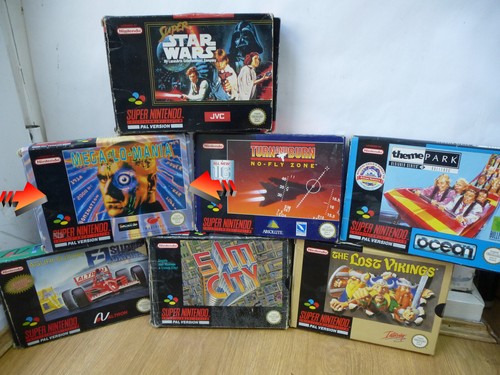 Mega mania snes super - snes,