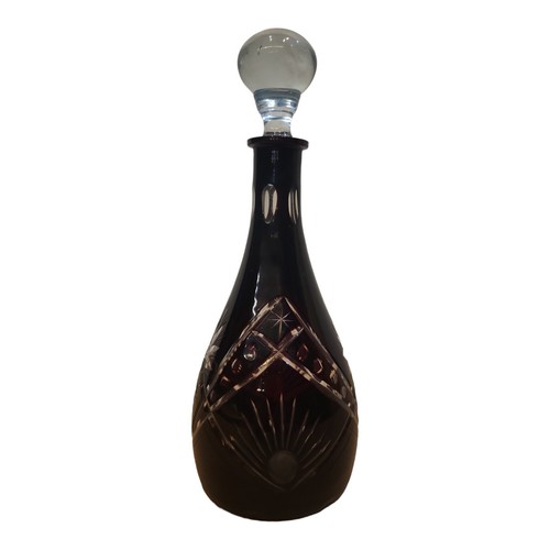 Kristallglas karaffe - ,