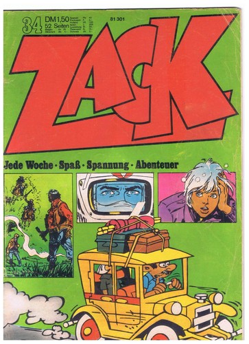 Zack 1972 gut - nr., bis