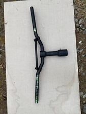 Downhill Lenker mit Aufnahme weiss kompatibel für Yamaha Aerox, MBK Nitro Roller