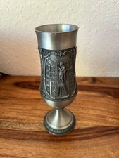 Zinn, 1 Pils-Becher mit Fuß