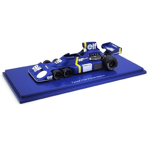 1975 tyrrell p34 presentation - p34,
