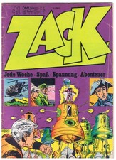 ZACK Nr. 41 / 1972 - gut - mit Zack 2000 Martin-Baker Schleudersitz
