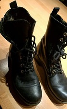 TOMMY HILFIGER, DAMENBOOTS, 38, SCHWARZ