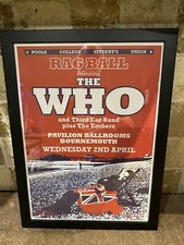 The Who Framed Poster 46cm X