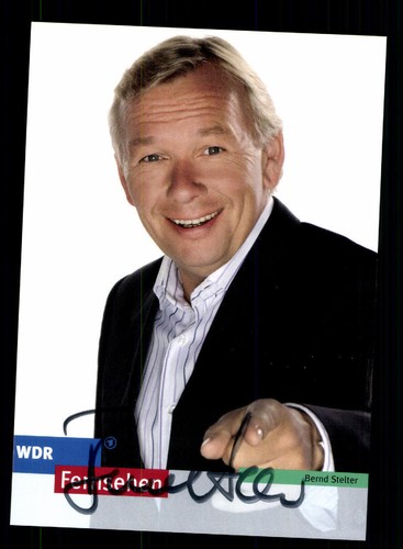 Bernd stelter autogrammkarte - bernd,