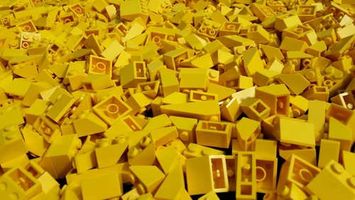 100 gelbe lego basic - gelbe, lego®