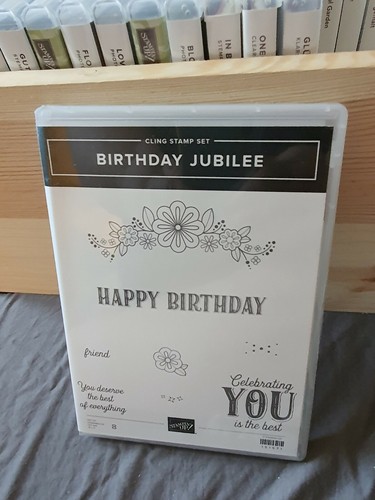 Stempelset birthday jubilay - stempelset,