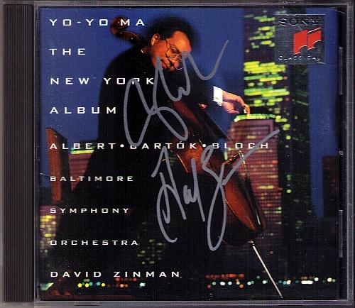 David zinman signed - yo-yo,