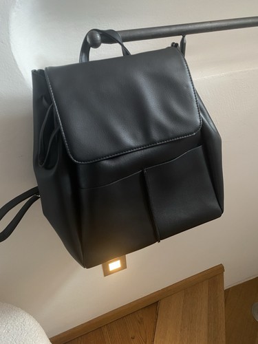 Pieces kunst leder rucksack - pieces,