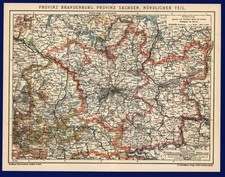 Landkarte 1908 - Mark