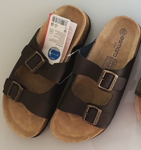 Leder riemen sandale herren - 2,