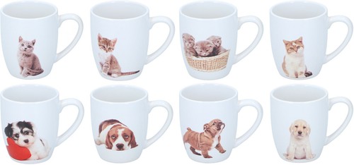 4tlg kaffeetasse kakaotasse - 4tlg.,