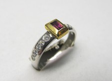 Ring Silber 925er / Gold 333