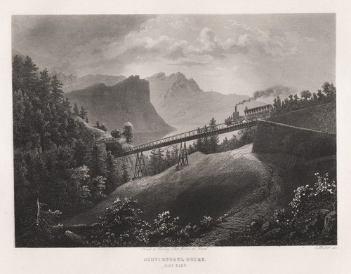 Vitznau rigi bahn - vitznau-rigi-bahn, eisenbahn