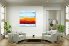 ABSTRAKT MALEREI Kunst ACRYL