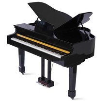 Schwarzes Klavier Digitalpiano