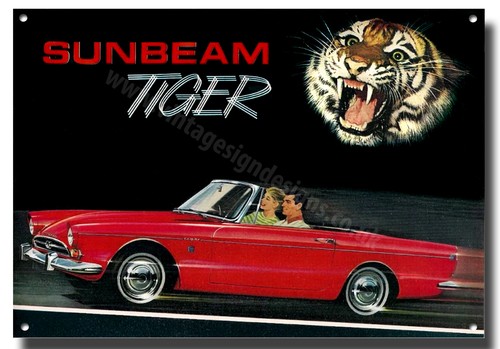 Sunbeam tiger auto werbung - auto,