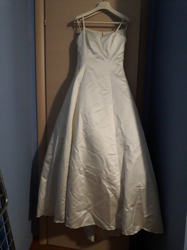 Brautkleid creme 44 mit - brautkleid,