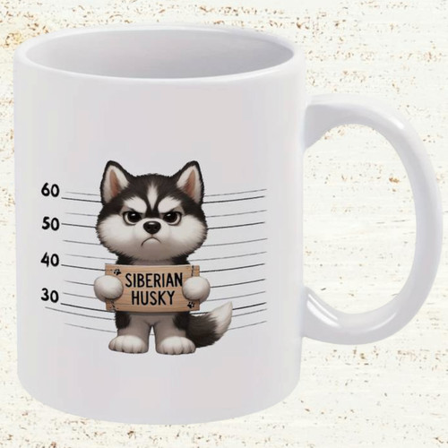 Sibirischer husky hund tasse - sibirischer,