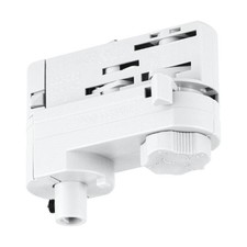 3-Phasen Adapter Universal weiss für StromschienenStaff Eutrac ERCO SLV IVELA