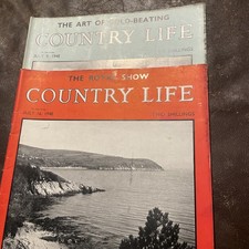 Vintage Country Life Magazines