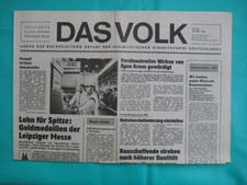 20.3.1987 DDR Egon Krenz 50. Geburtstag * Umformtechnik Erfurt Eisenach Das VOLK