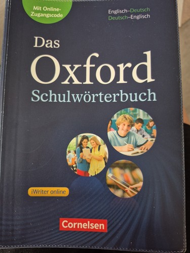 Das oxford schulwörterbuch - schulwörterbuch,