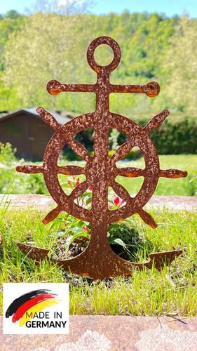 Gartenstecker kleine anker aus - kleine,