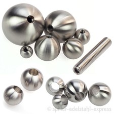 Edelstahl Endkappe Zierkugel