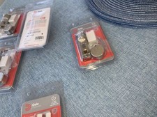 Poliert verchromt Sichtschutz Smart Latch mit 57 mm Backset