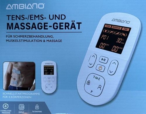 Ambiano tens ems massage - ambiano,