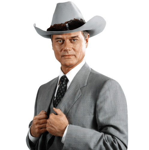 Larry hagman halber - larry,