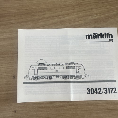 Märklin 3042 3172 - märklin, ho