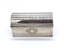 Antik art deco silberdose - deco,