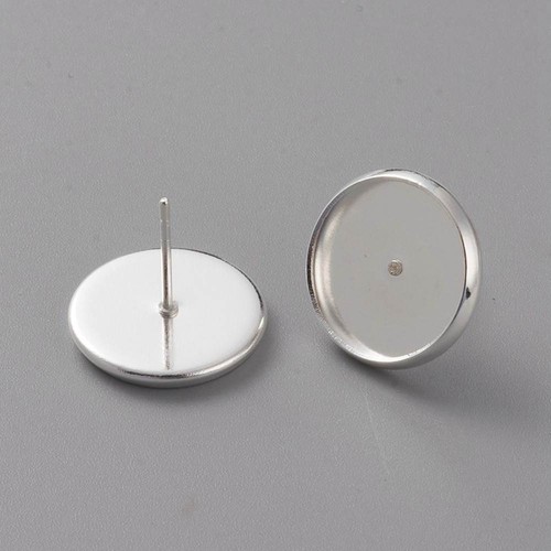 Cabochon ohrstecker fassungen - cabochon,