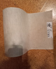 Stickband Aidastoff beige mit beige Rand 19,50 cm 7435/53 Preis = 1 Meter