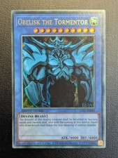 Obelisk der Peiniger LC01-En001 Ultra Rare Englisch NM Yugioh