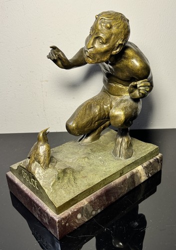 Bronzefigur gotthard - bronzefigur,,