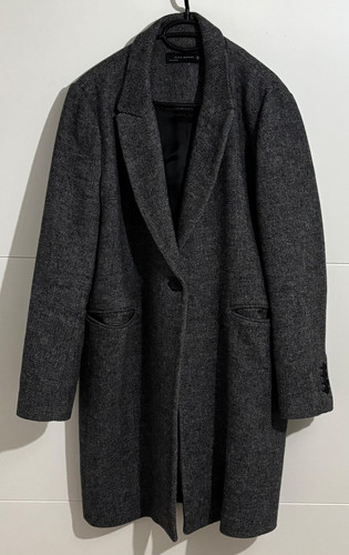 Zara mantel grau 44 - mantel,