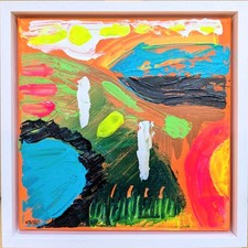 DEVON LANDSCHAFT ABSTRAKT